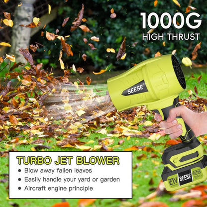 SEESE Cordless Leaf Blower Violent TurboFan
